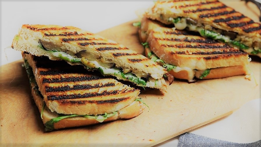 We can see a tomato panini made by one of the best presses available