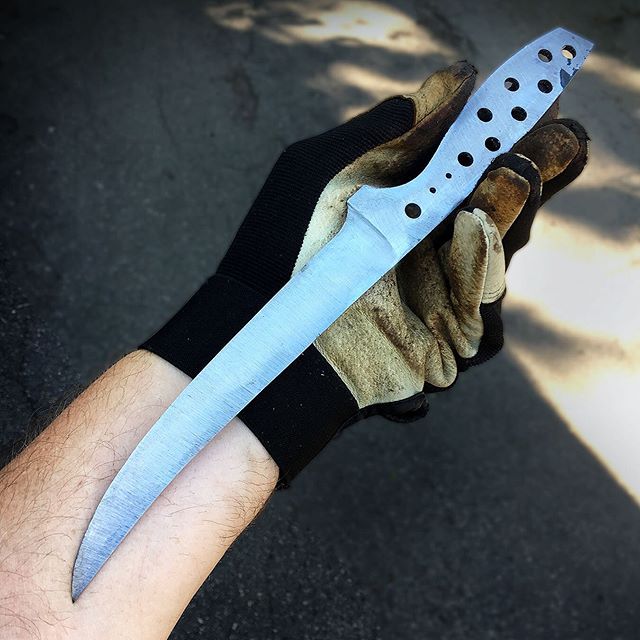 handmade boning knife