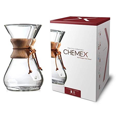 Chemex 8-Cup Classic Series Glass Coffee Maker