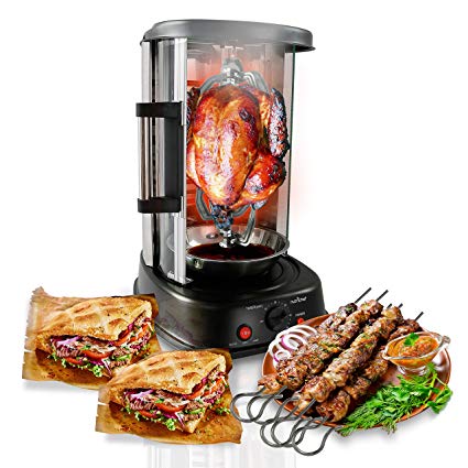 Nutri Chef Countertop Vertical Rotating Oven