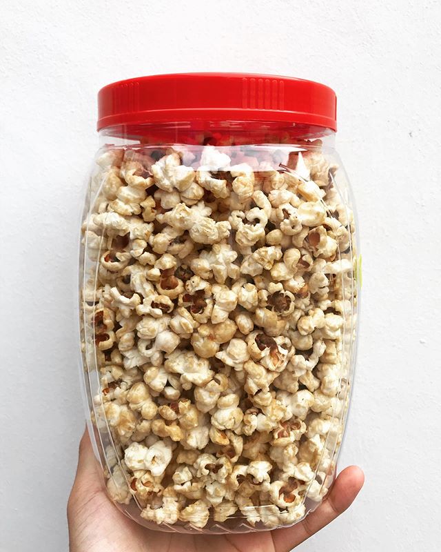 jar of popcorn